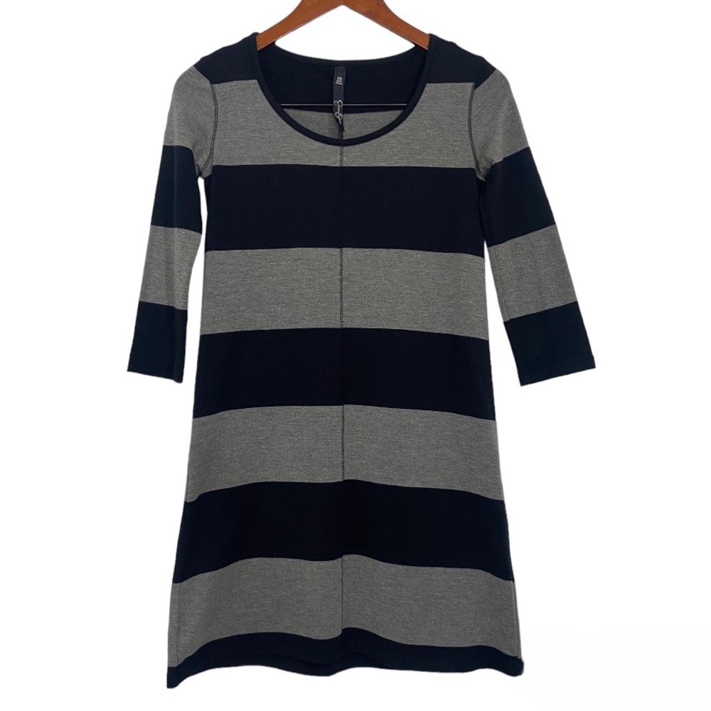 Jessica Simpson Rudy 3/4 Sleeve Striped T-shirt Dress Women’s Size XS Rugby